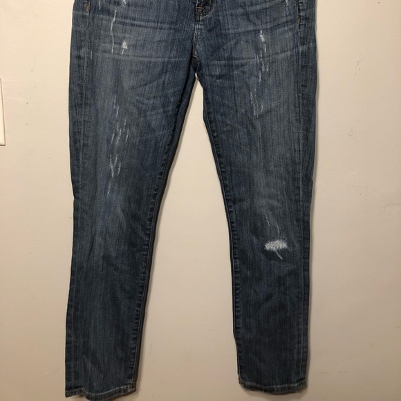 J. Crew Denim - J crew toothpick 28 ankle distressed skinny jeans